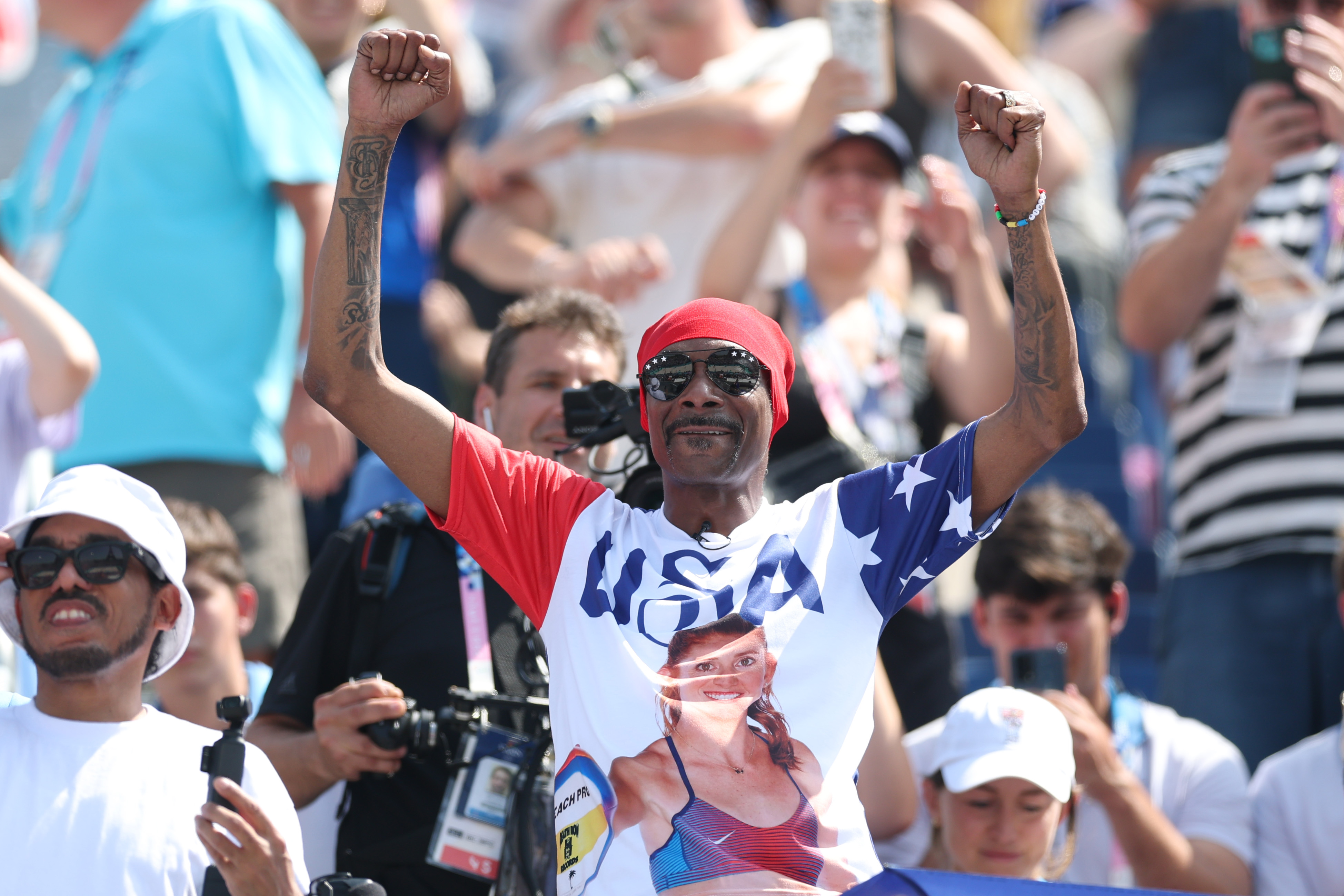 Coach Snoop Cheers for Team USA – Credit U.S. Olympic & Paralympic Committee