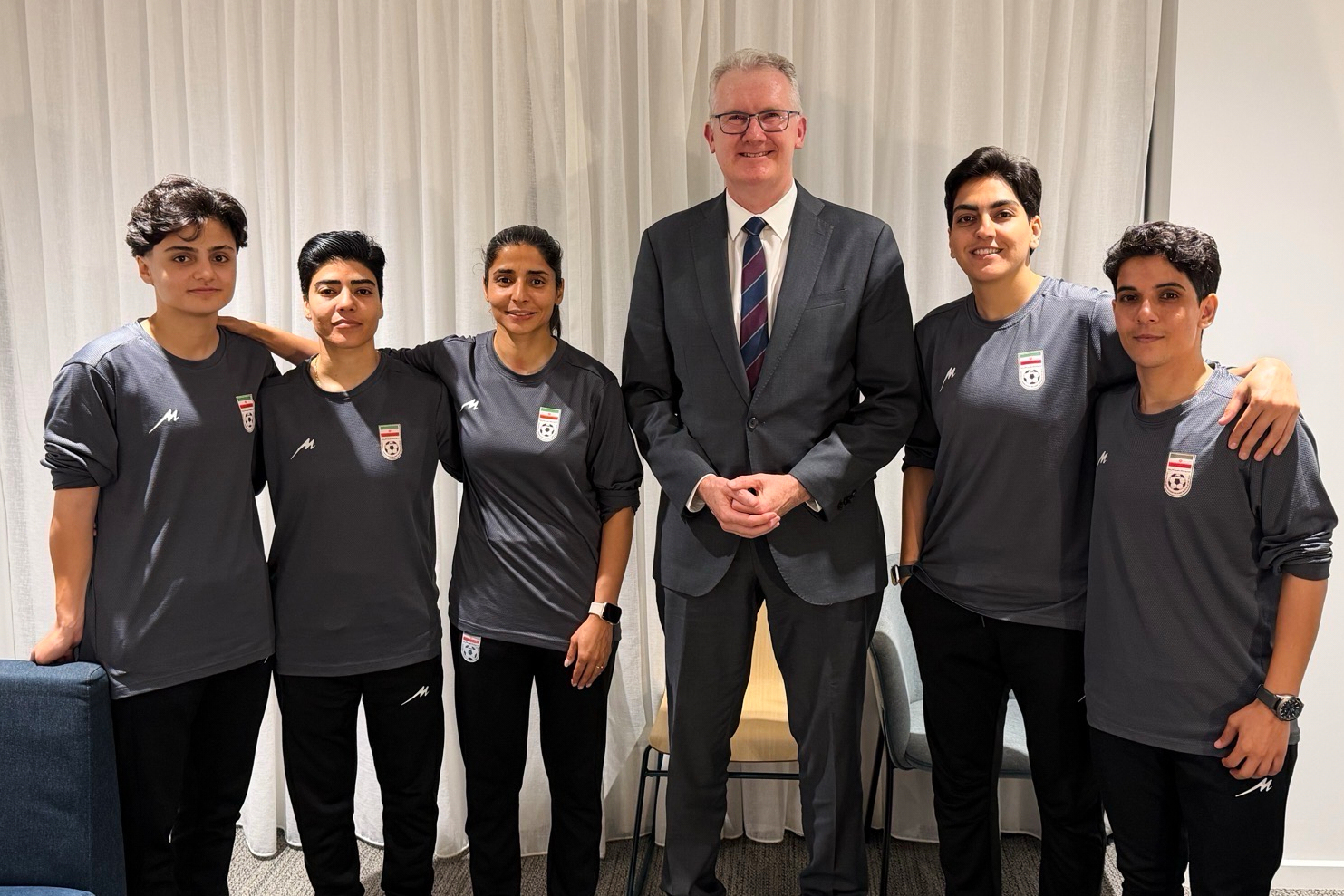 APTOPIX Australia Women’s Asian Cup Iran Exit Trump