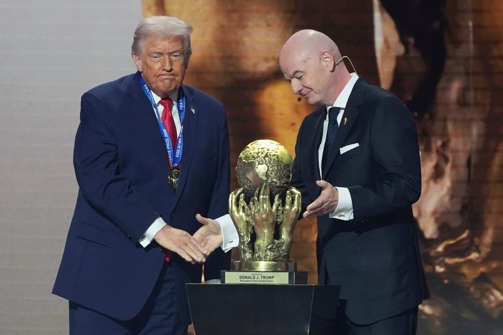 President Trump Gianni Infantino