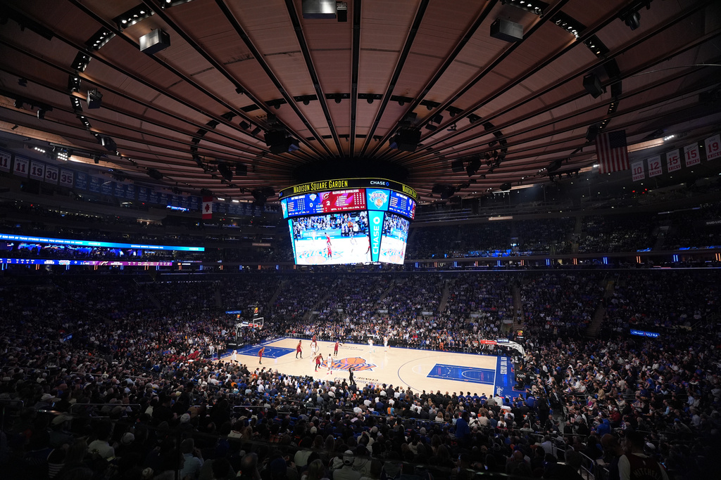 Cavaliers Knicks Basketball