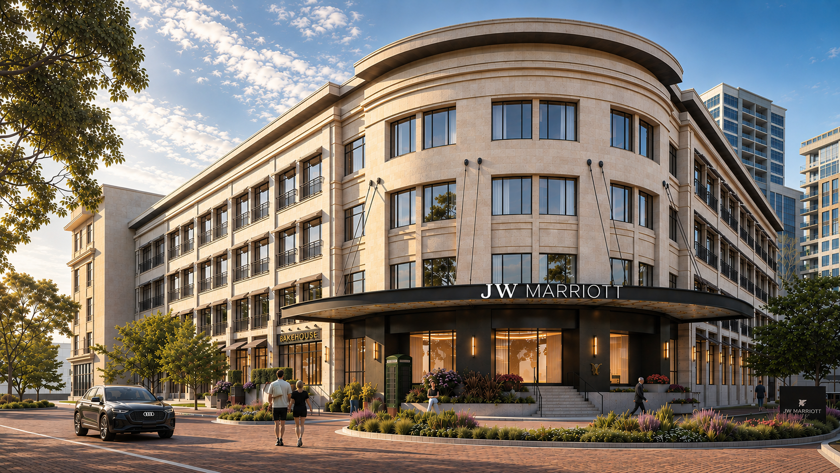 JW Marriott Greenville rendering
