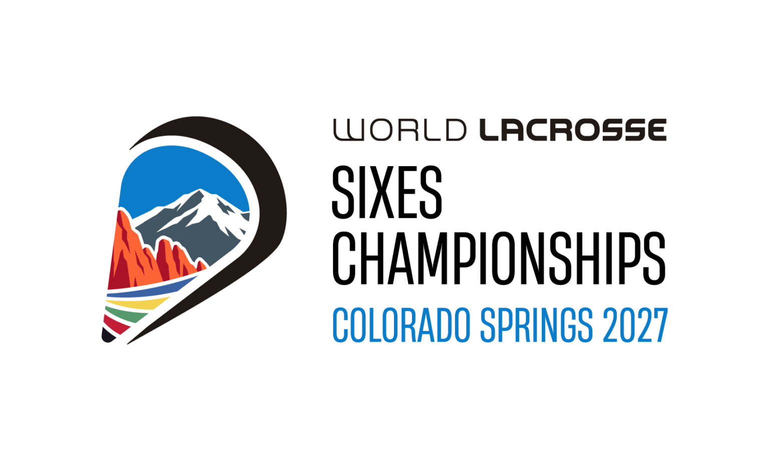 Colorado Springs World Lacrosse Logo