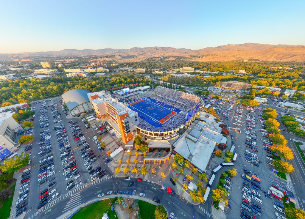 Albertsons Stadium in Boise, Idaho